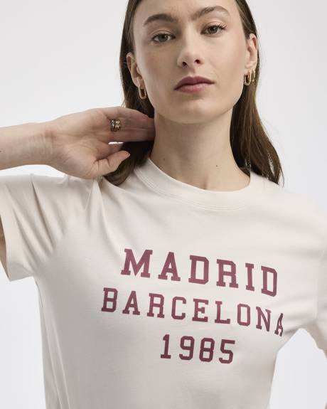 Crew-Neck Graphic T-Shirt