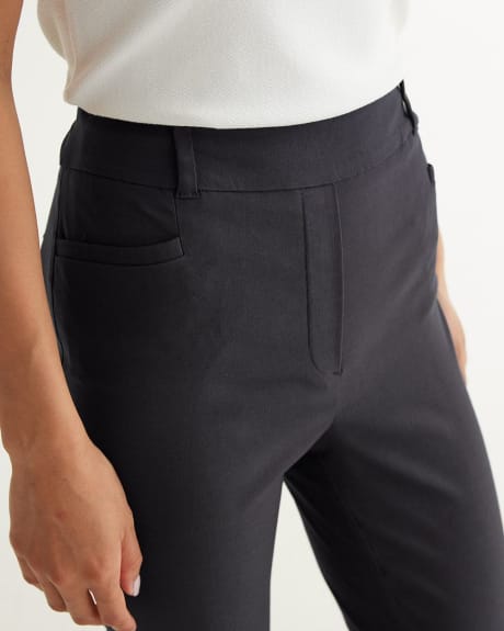 Pantalon cheville à taille haute et jambe étroite - L'Iconique (MD) - Long
