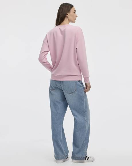 Pull à manches longues et col rond - R Essentials