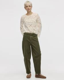 High-Rise Barrel Pant