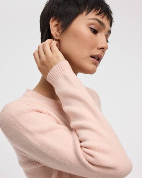 Cardigan DouceMaille à manches longues et col rond