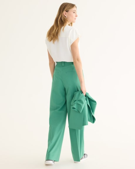 Wide-Leg High-Rise Pant - The Timeless