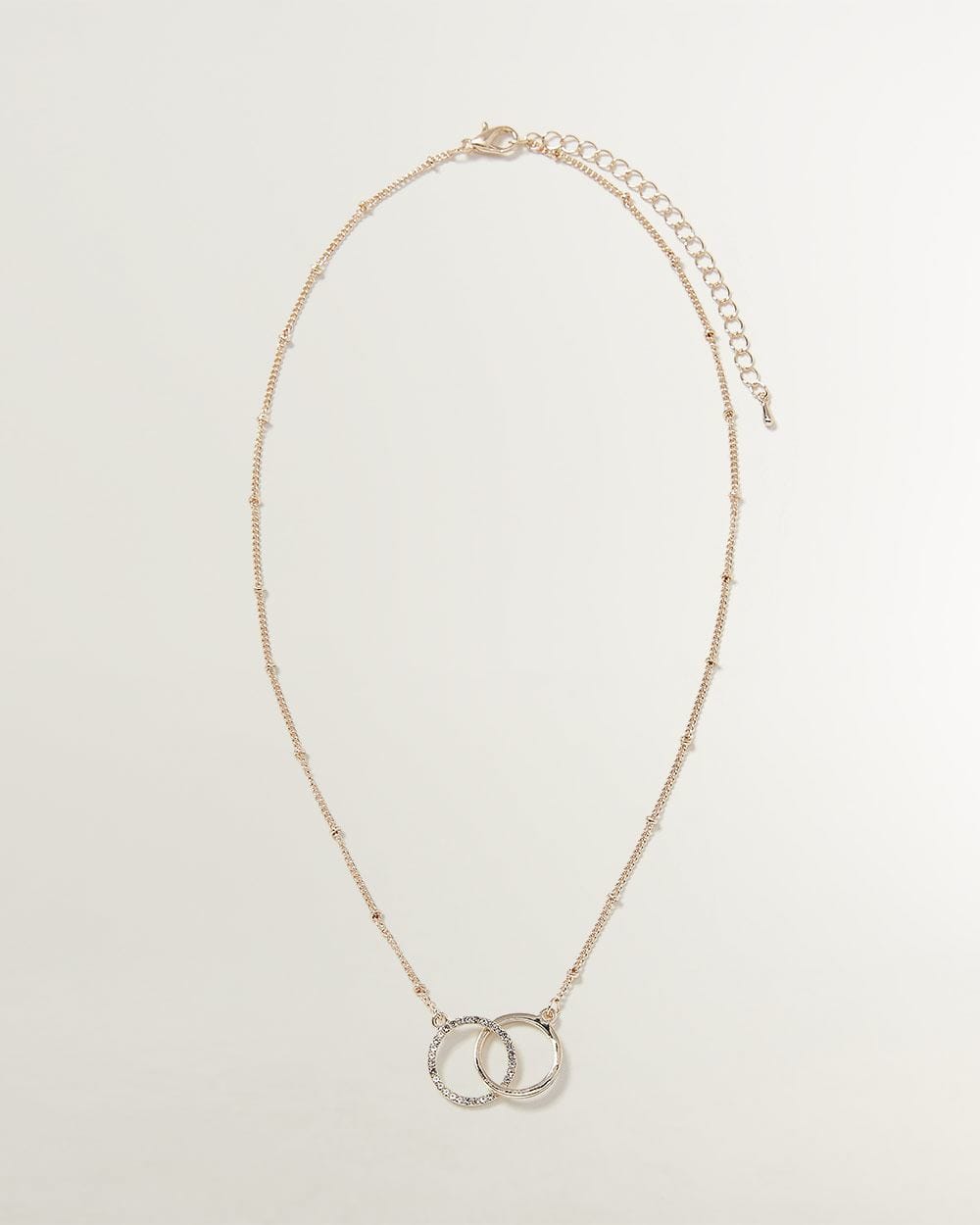 Interlocking Rings Necklace | Reitmans