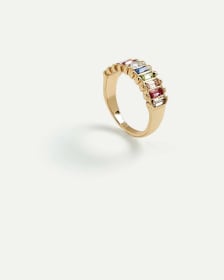 Multicolour Stone Ring