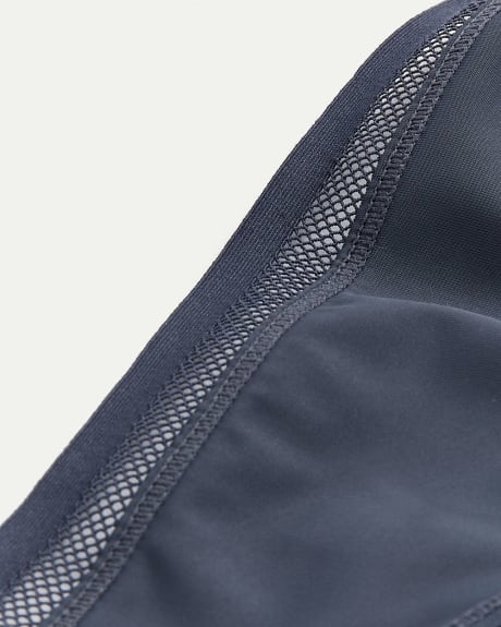 Solid Microfibre Tanga Panties, R Line