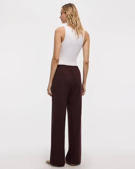 Wide-Leg High-Rise Pull-On Pant - The Timeless - Tall