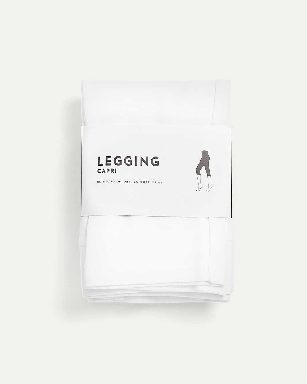 White Capri Leggings