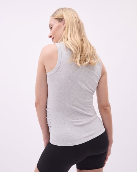 Tank Top with Side Shirrings - Thyme Maternity