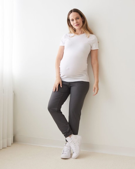 Pantalon Jogger Cheville Extensible 4 Sens - Thyme Maternité