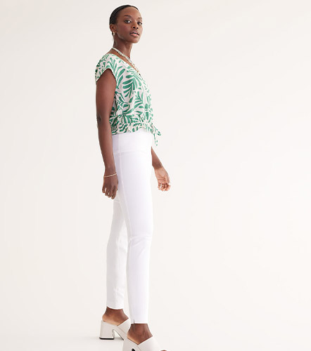 Ankle Iconic pants for women