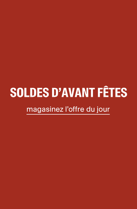 Solde d'avant Fêtes