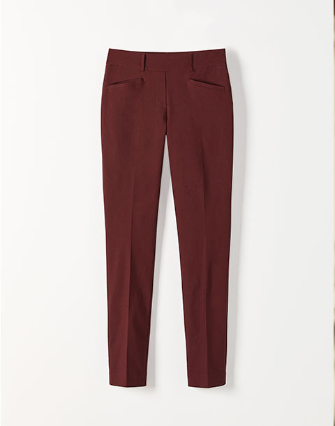 The Iconic Straight Leg Coloured Pull-On Pants