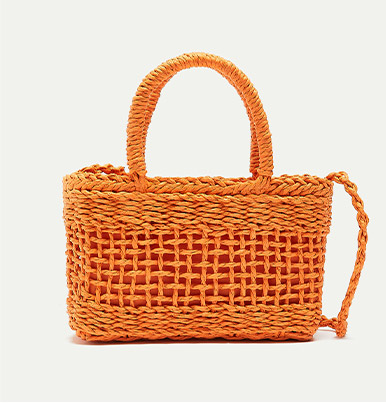 Mini basket bag