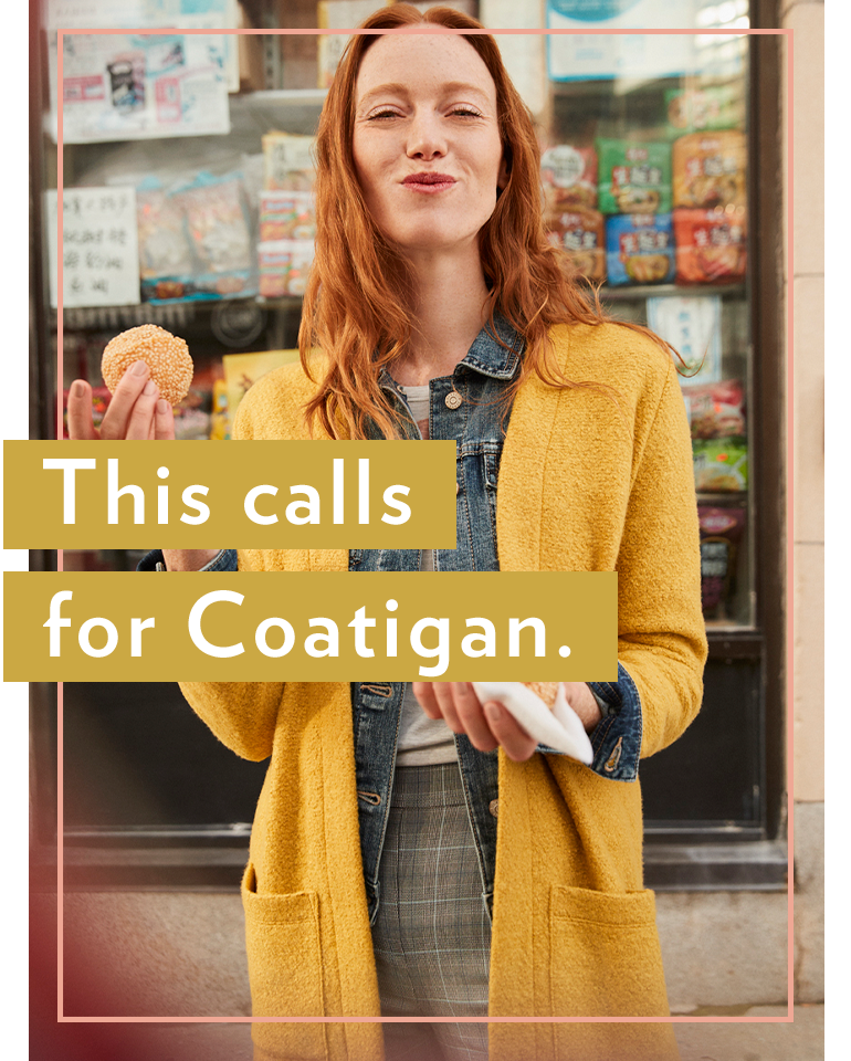 Cozy-up to Coatigan