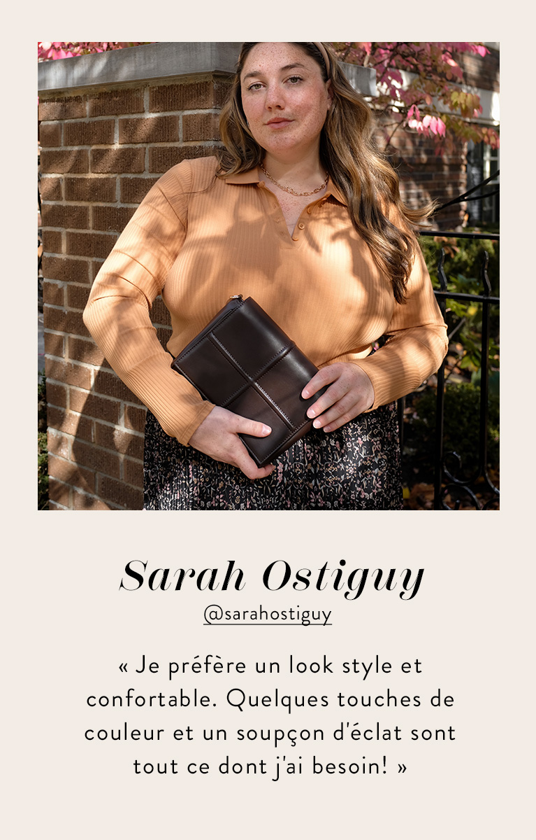 Sarah Ostiguy @sarahostiguy