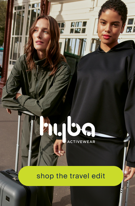 hyba activewear the travel edit