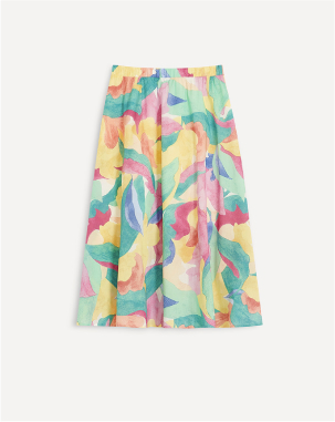 flowy maxi skirt