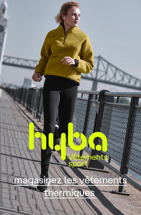 hyba vêtements sport - vêtements thermiques