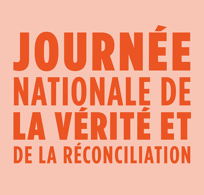 Logo de la Journée nationale de la vérité et la réconciliation.