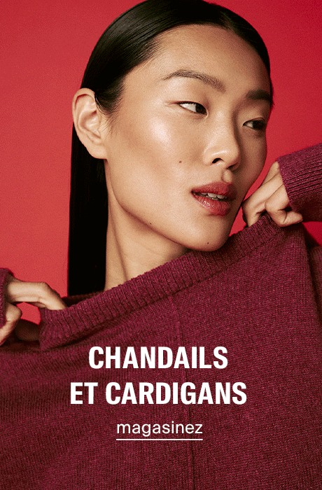 chandails et cardigans pour femmes 