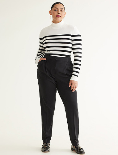 Tapered Modern Stretch pants for women