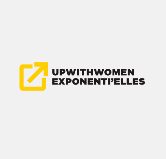 The Up With Women charity logo.